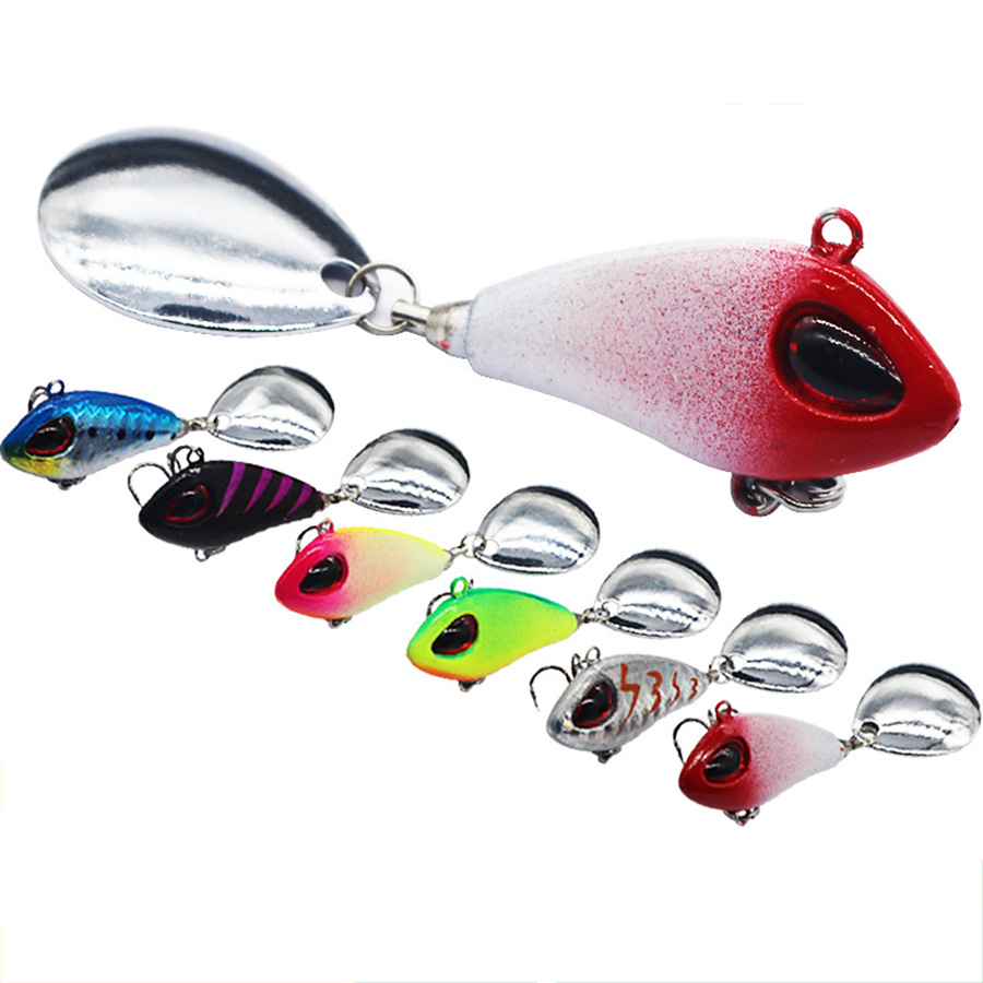 Fishing Lure Blade Bait - Металлическая виб-приманка для рыбалки, микроспиннербейт для