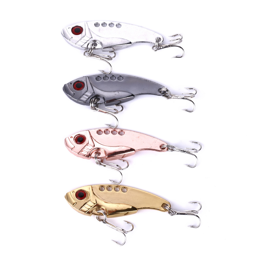 Fishing Lure Soft Plastic - 1 шт., металлические приманки VIB, 3