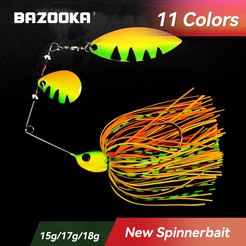 Базука 15 г 18 г Спиннербейт Р – обзор и цена Fishing Lure Jerkbait