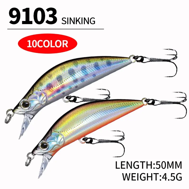 Воблеры-минноу 50 мм, 4,5 г, д – обзор и цена Fishing Lure Jerkbait